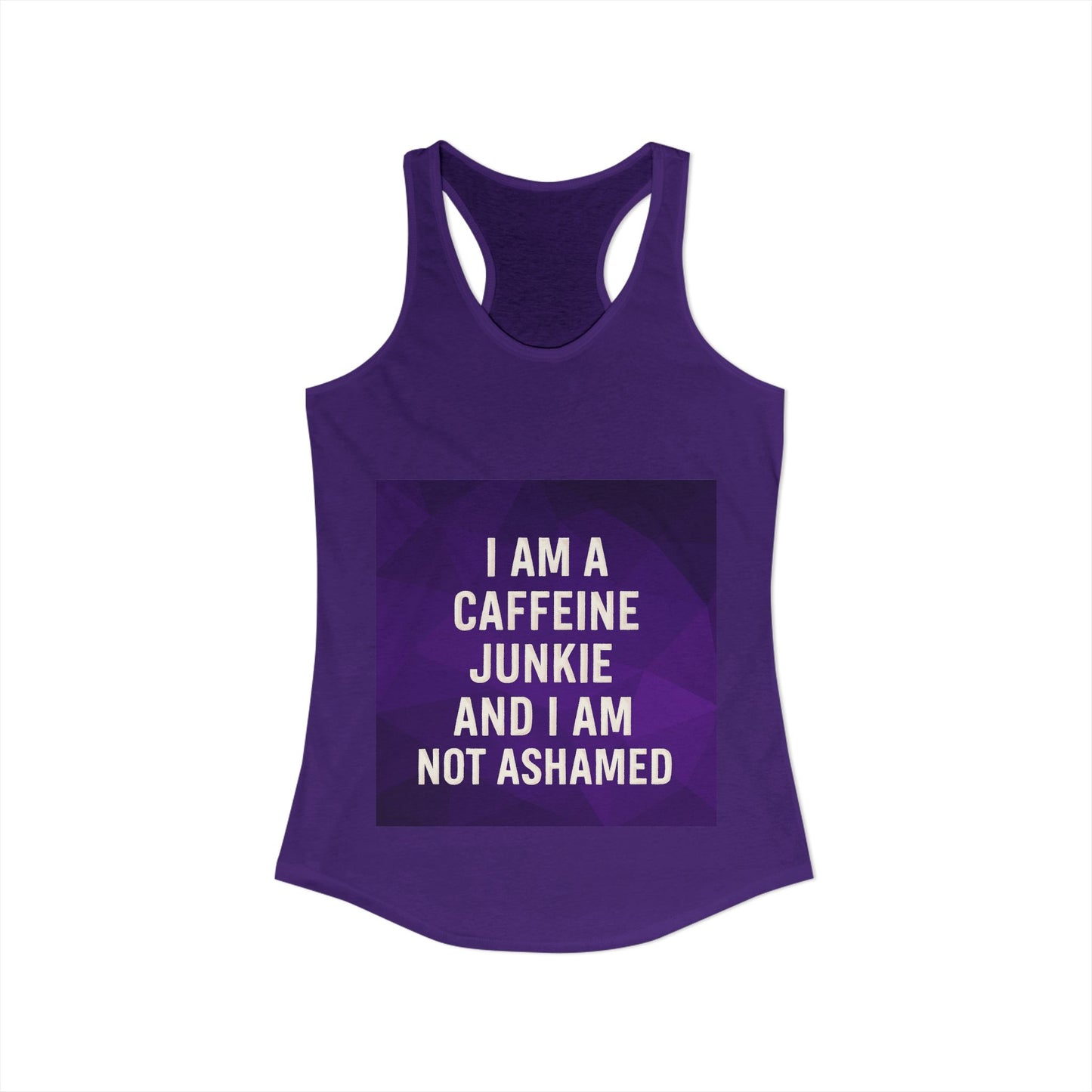 Caffeine Junkie Women's Racerback Tank