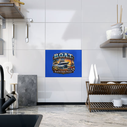 B.O.A.T. Ceramic Photo Tile