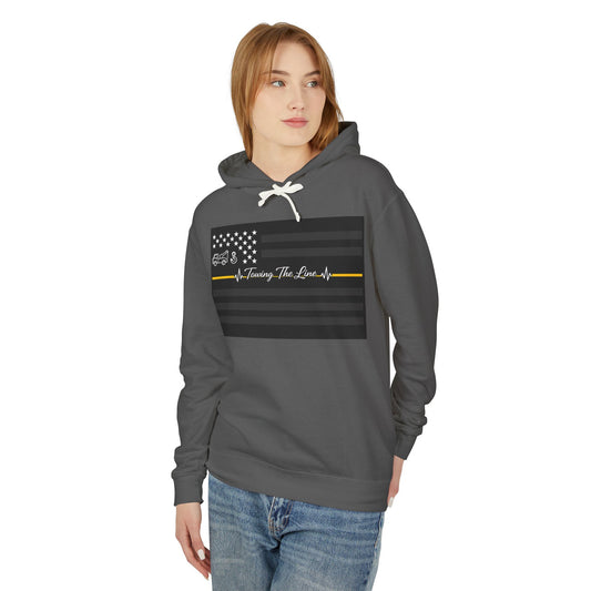 Thin Yellow Line Unisex Lightweight Hoodie
