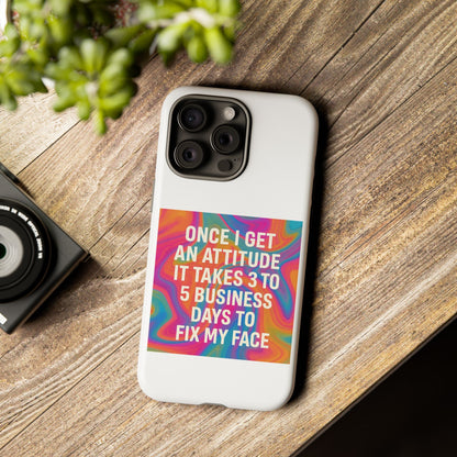 Fix My Face iPhone Case