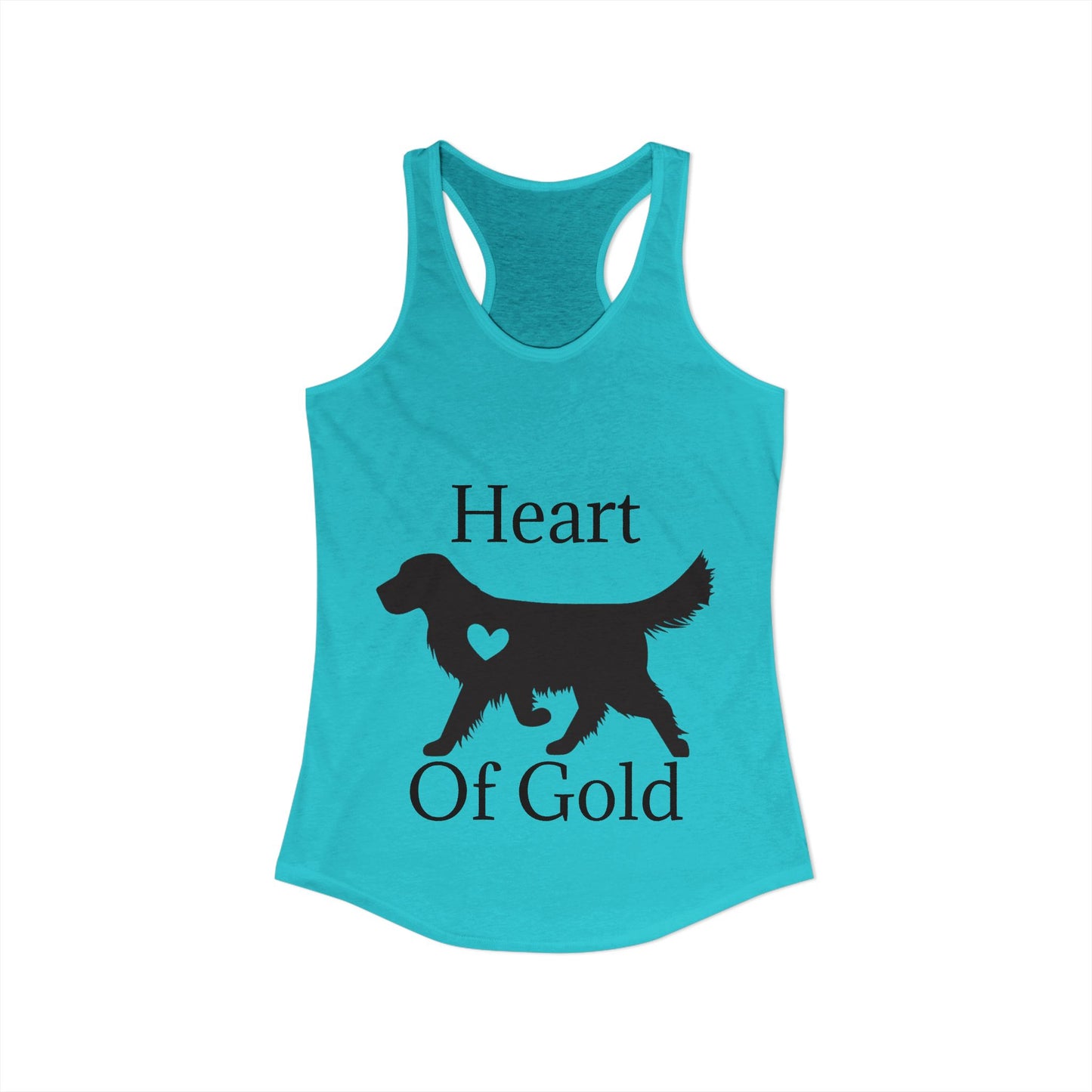 Heart Of Gold Women's Racerback Tank