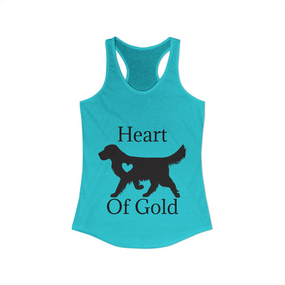 Heart Of Gold Women's Racerback Tank
