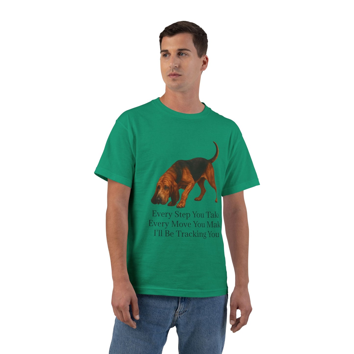 Tracking You Men's Short-Sleeve Crewneck Tee