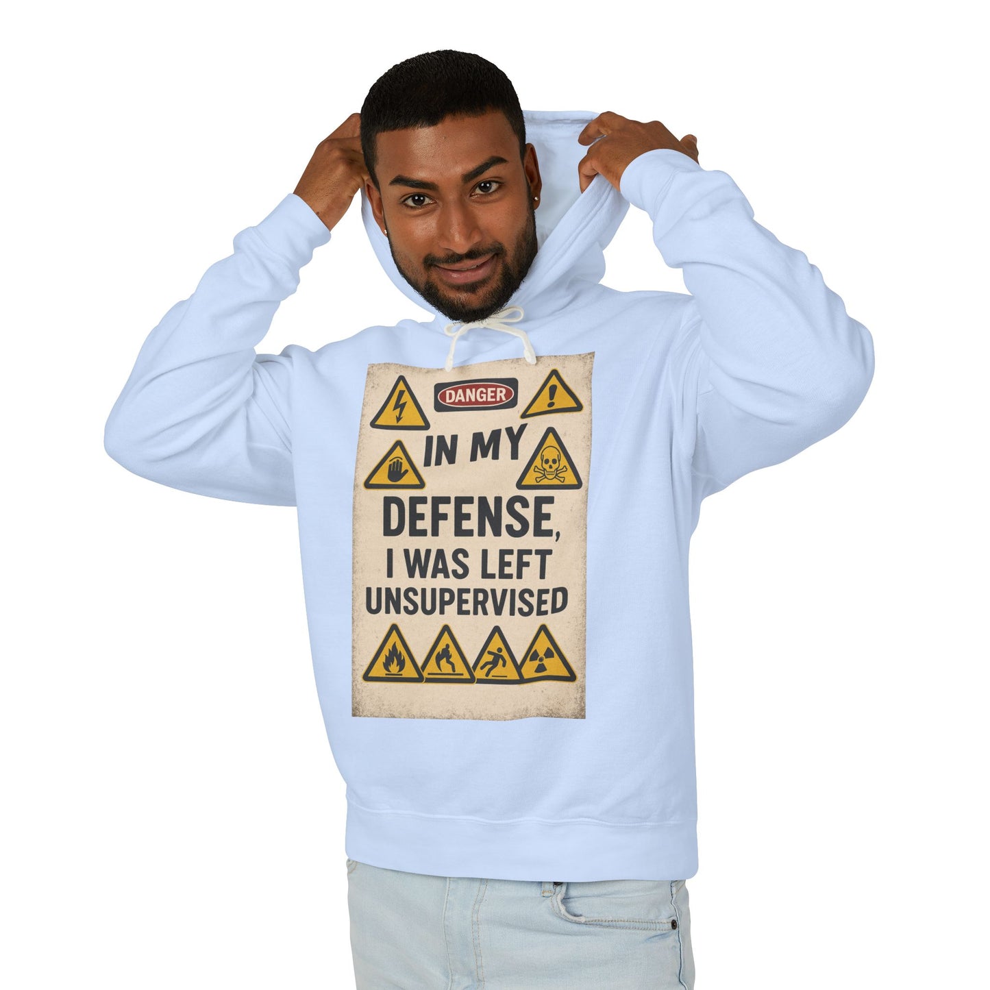 Unsupervised Unisex Lightweight Hoodie