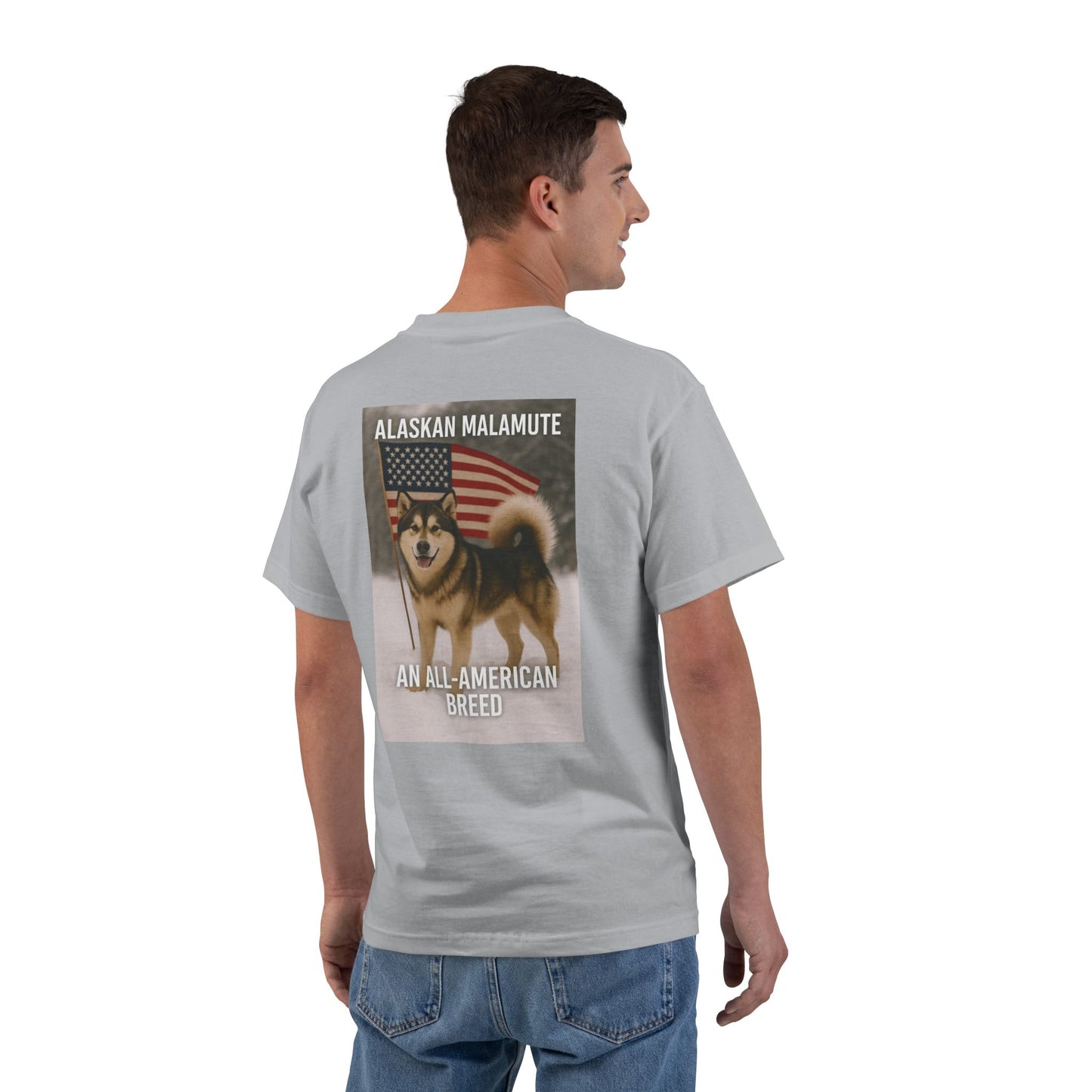 All-American Breed Men's Short-Sleeve Crewneck Tee