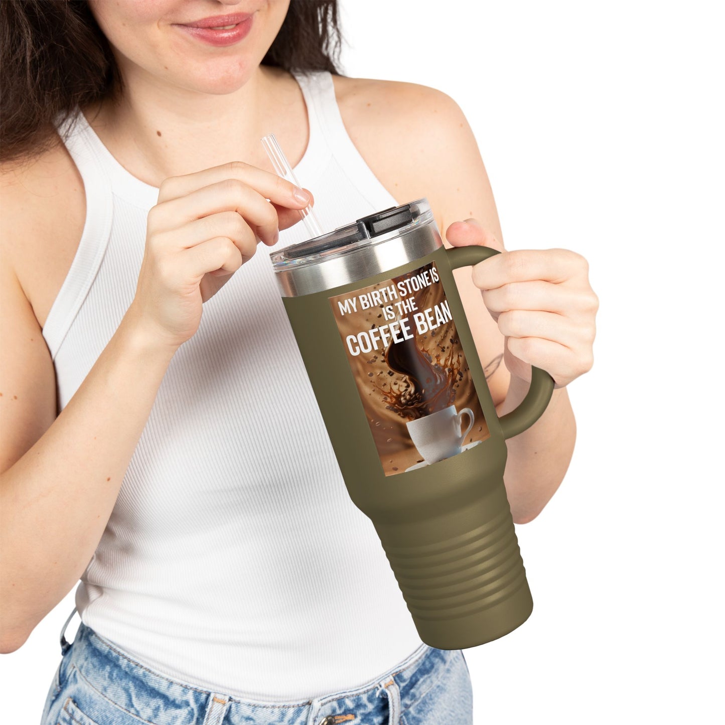 Birth Stone Insulated Travel Mug