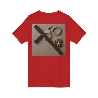 Law Enforcement Appreciation Unisex Short Sleeve V-Neck Tee