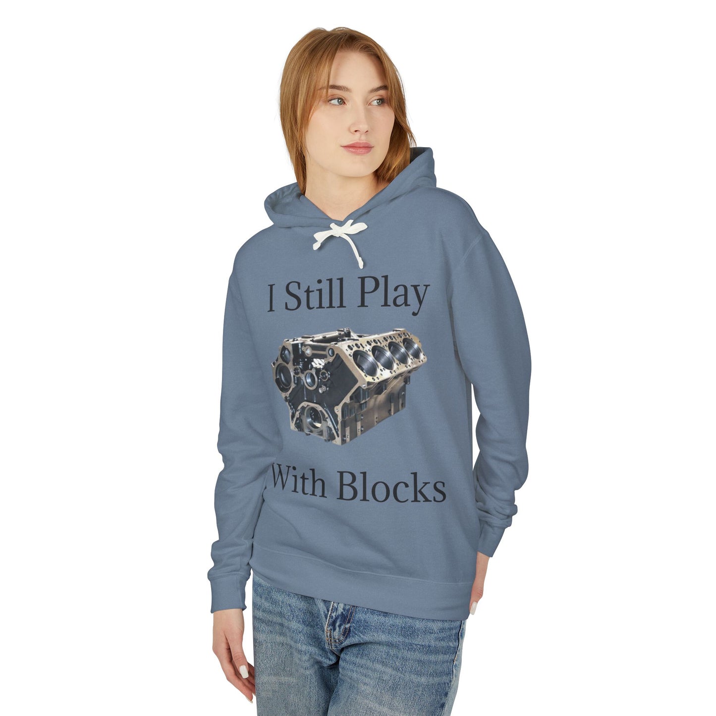 Play With Blocks Unisex Lightweight Hoodie