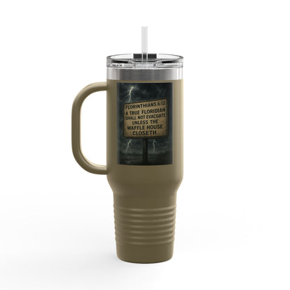 Florithians 6:12 Insulated Travel Mug