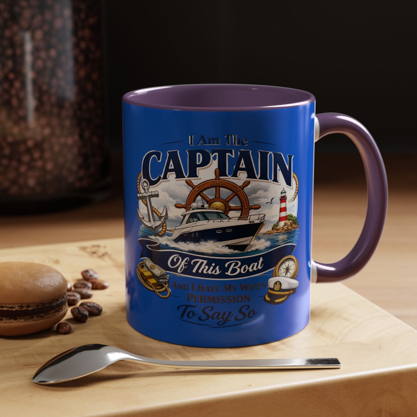 Captain 2-Tone Coffee Mug