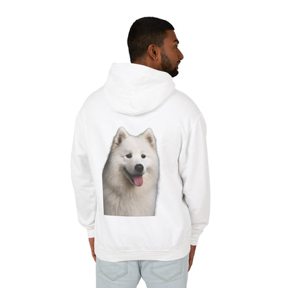Samoyed Head Unisex Lightweight Hoodie