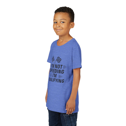 I'm Qualifying Youth Unisex Short Sleeve Crewneck Tee