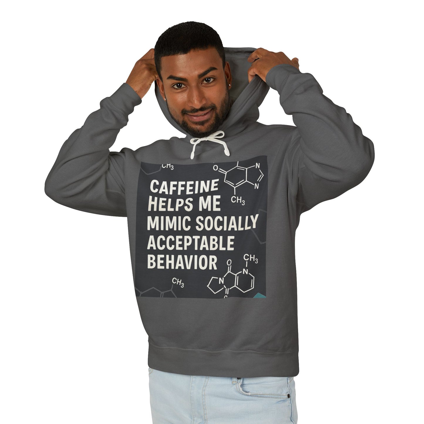 Socially Acceptable Unisex Lightweight Hoodie