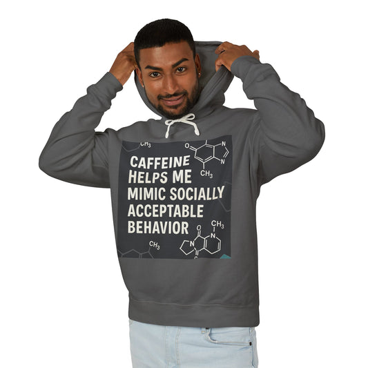 Socially Acceptable Unisex Lightweight Hoodie