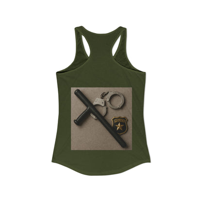 Law Enforcement Appreciation Women's Racerback Tank