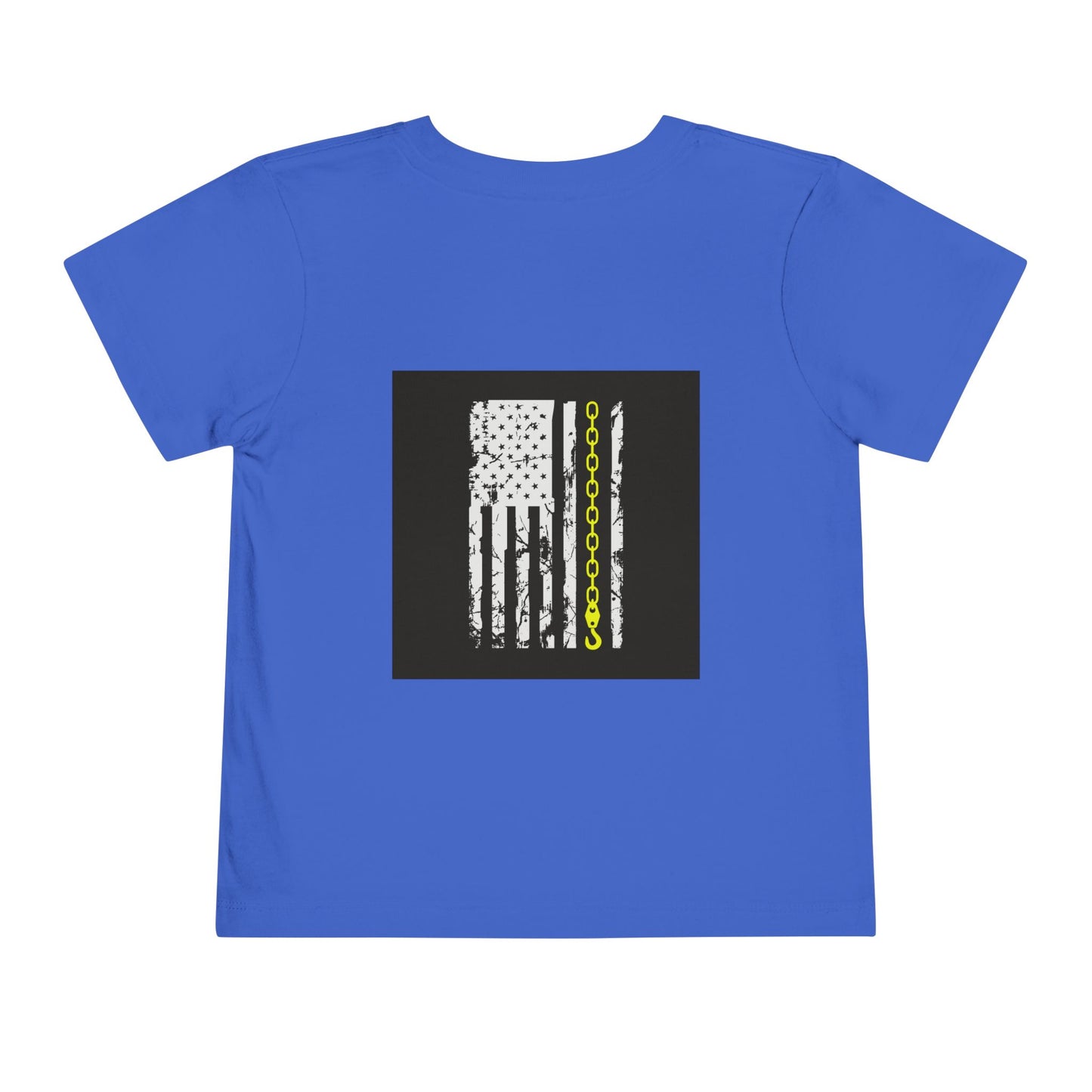 Thin Yellow Line Toddler Unisex Short Sleeve Crewneck Tee