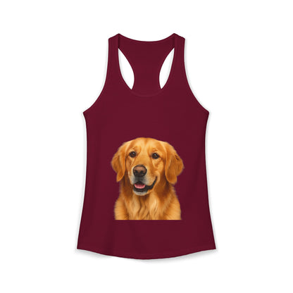 Golden Head Women's Racerback Tank