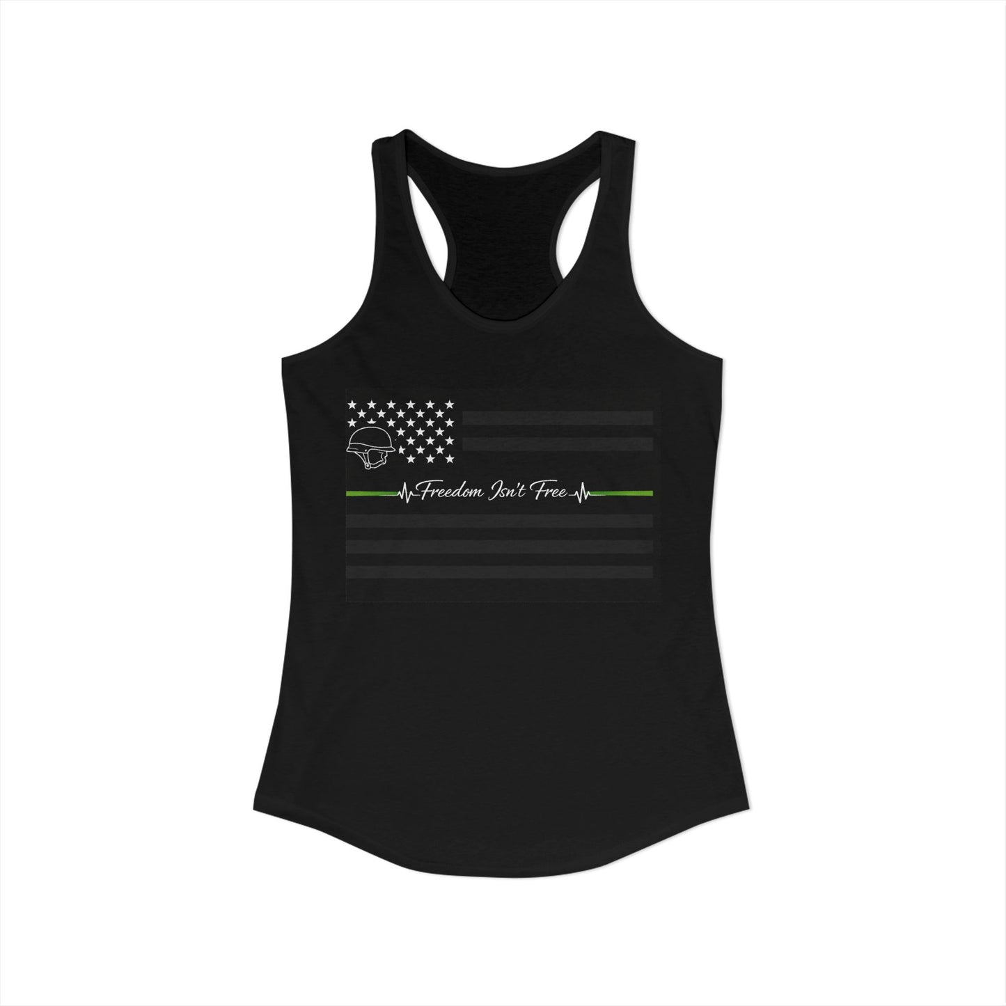 Thin Green Line Women's Racerback Tank