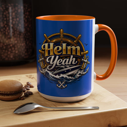 Helm Yeah 2-Tone Coffee Mug