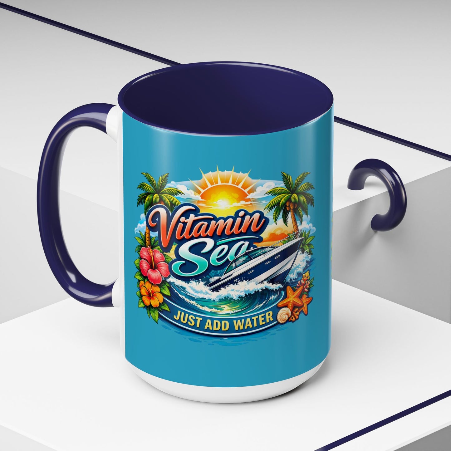 Vitamin Sea 2-Tone Coffee Mug