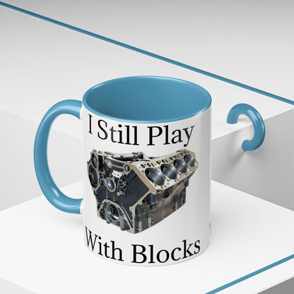 Play With Blocks 2-Tone Coffee Mug