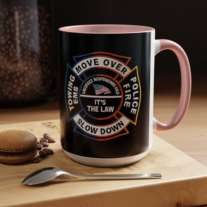 Let First Responders Live 2-Tone Coffee Mug