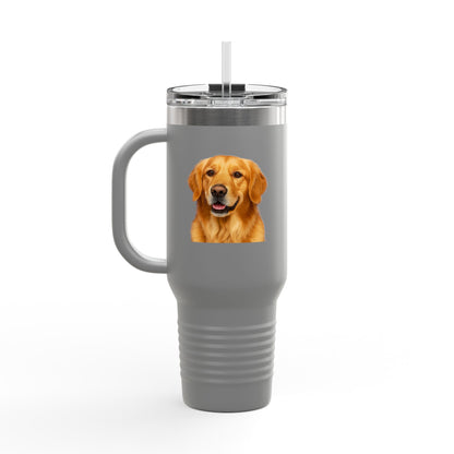 Golden Head Insulated Travel Mug