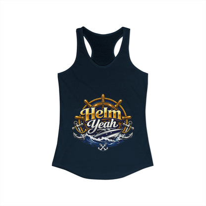 Helm Yeah Women's Racerback Tank