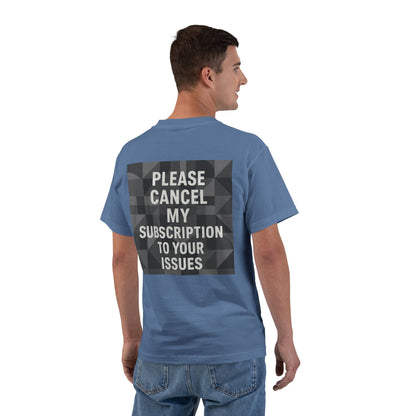 Cancel My Subscription Men's Short-Sleeve Crewneck Tee