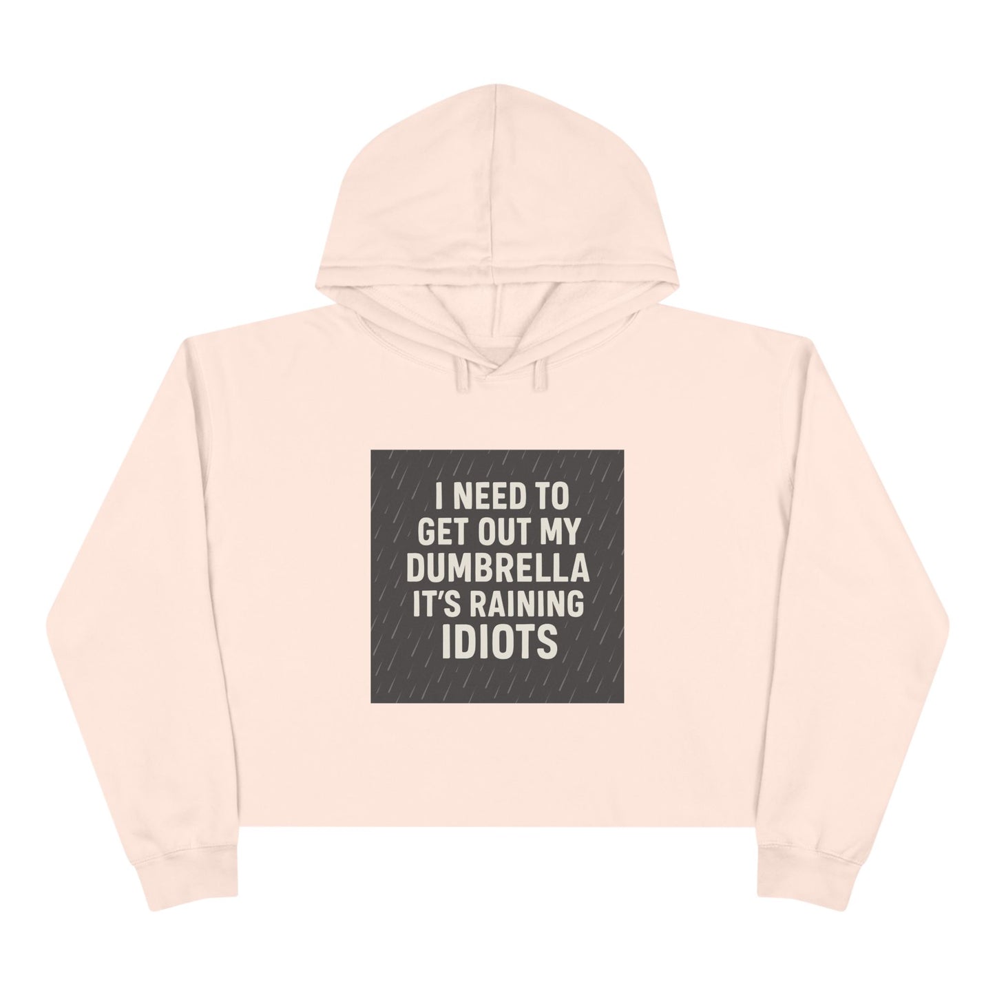 Dumbrella Women's Crop Hoodie