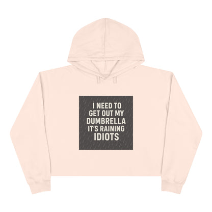 Dumbrella Women's Crop Hoodie