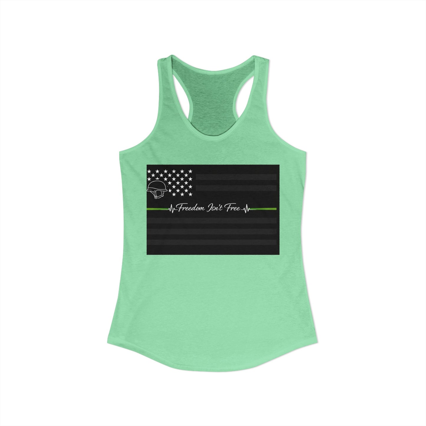 Thin Green Line Women's Racerback Tank