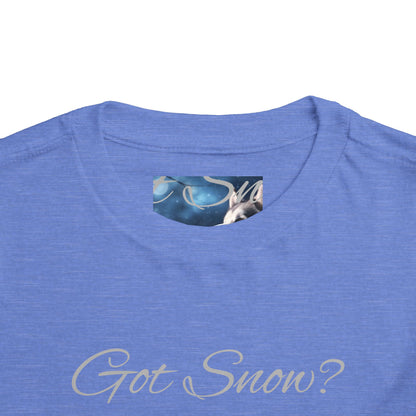 Got Snow? Toddler Unisex Short Sleeve Crewneck Tee