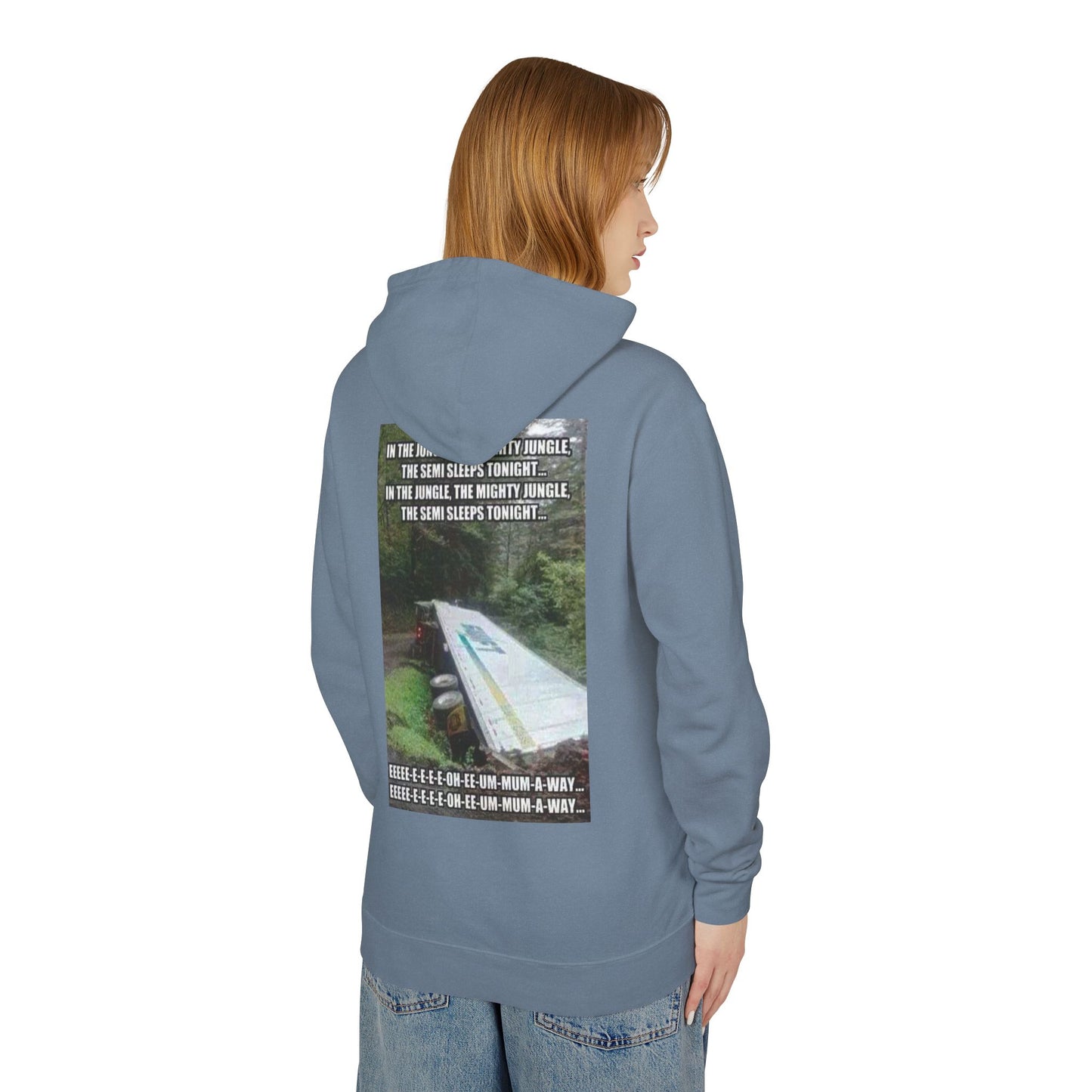 Semi Sleeps Unisex Lightweight Hoodie