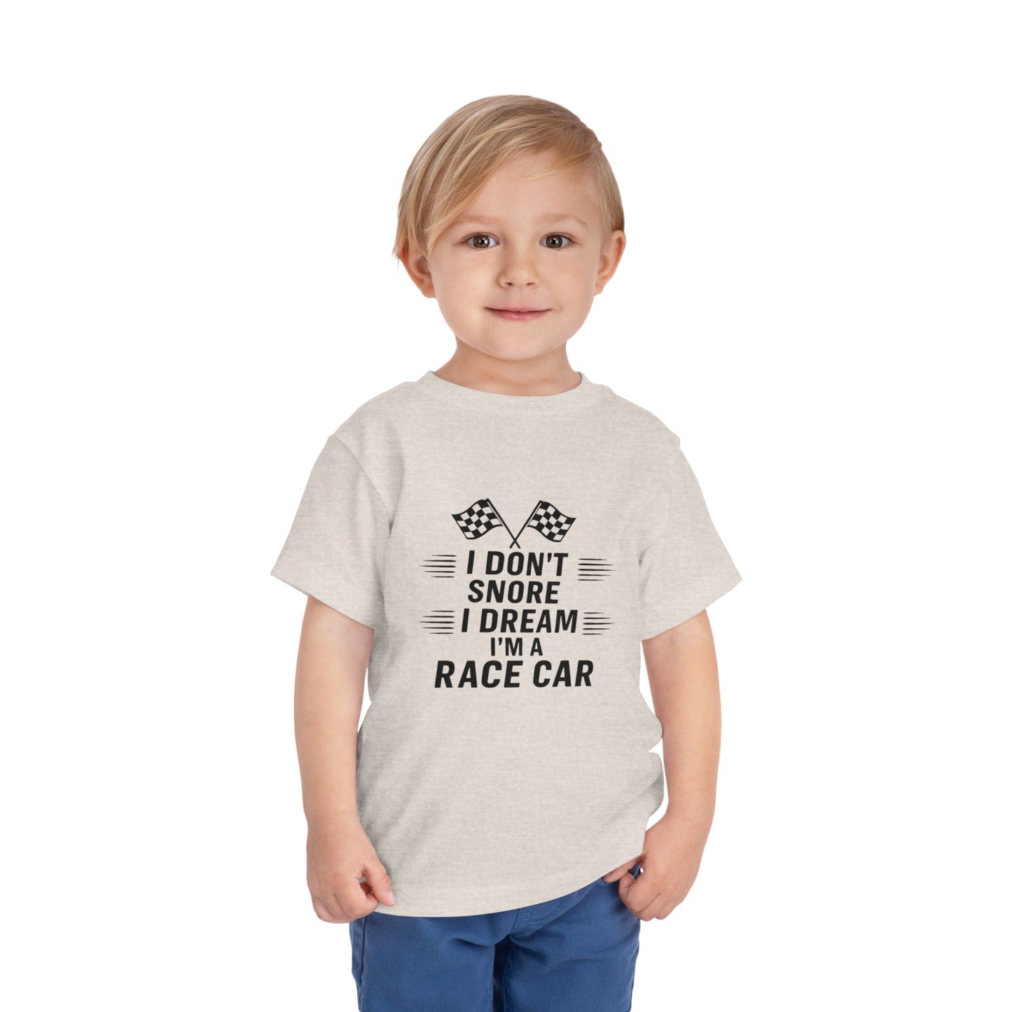 I Don't Snore Toddler Unisex Short Sleeve Crewneck Tee