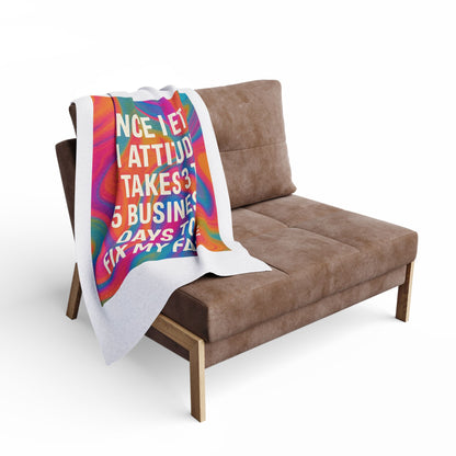 Fix My Face Arctic Fleece Blanket
