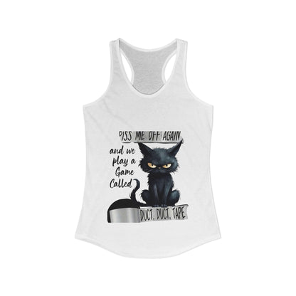 Duct, Duct, Tape Women's Racerback Tank