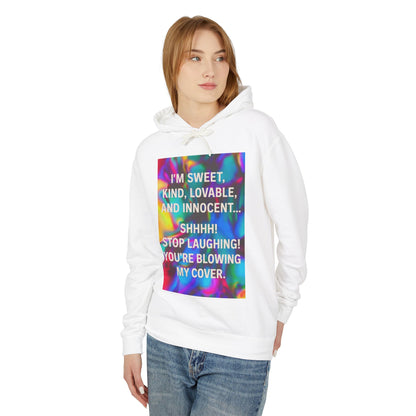Blowing My Cover Unisex Lightweight Hoodie