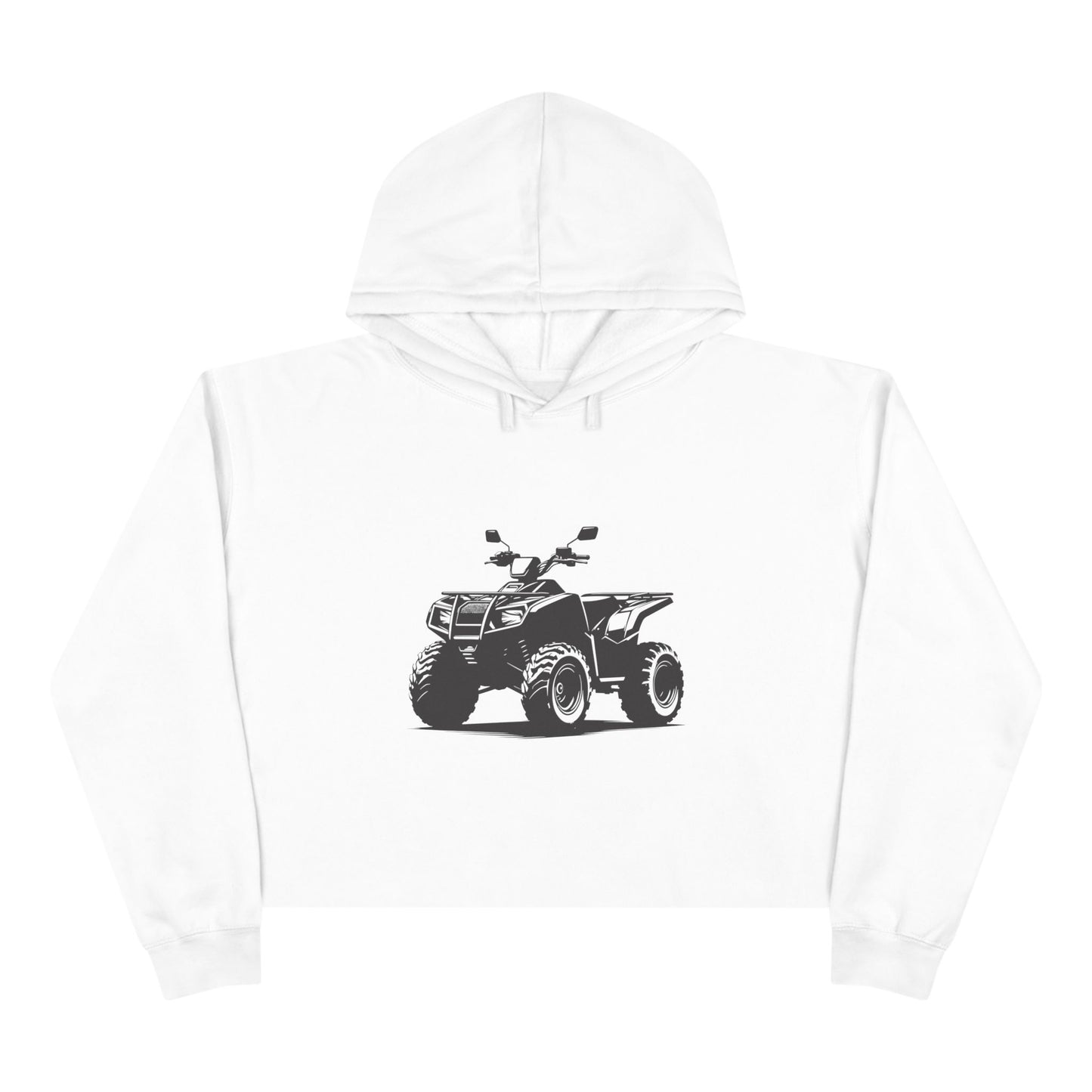 Off The Beaten Path Quad Women's Crop Hoodie
