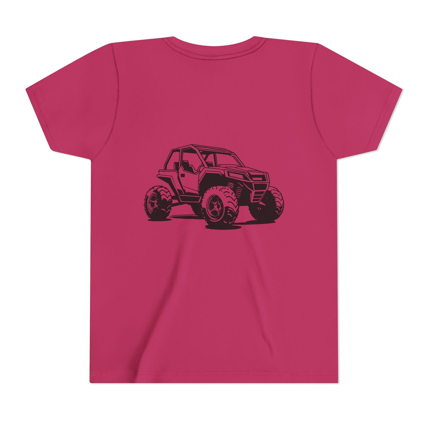Off The Beaten Path Side By Side Youth Unisex Short Sleeve Crewneck Tee