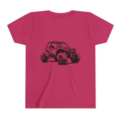 Off The Beaten Path Side By Side Youth Unisex Short Sleeve Crewneck Tee