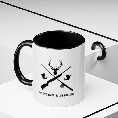 Hunting/Fishing 2-Tone Coffee Mug