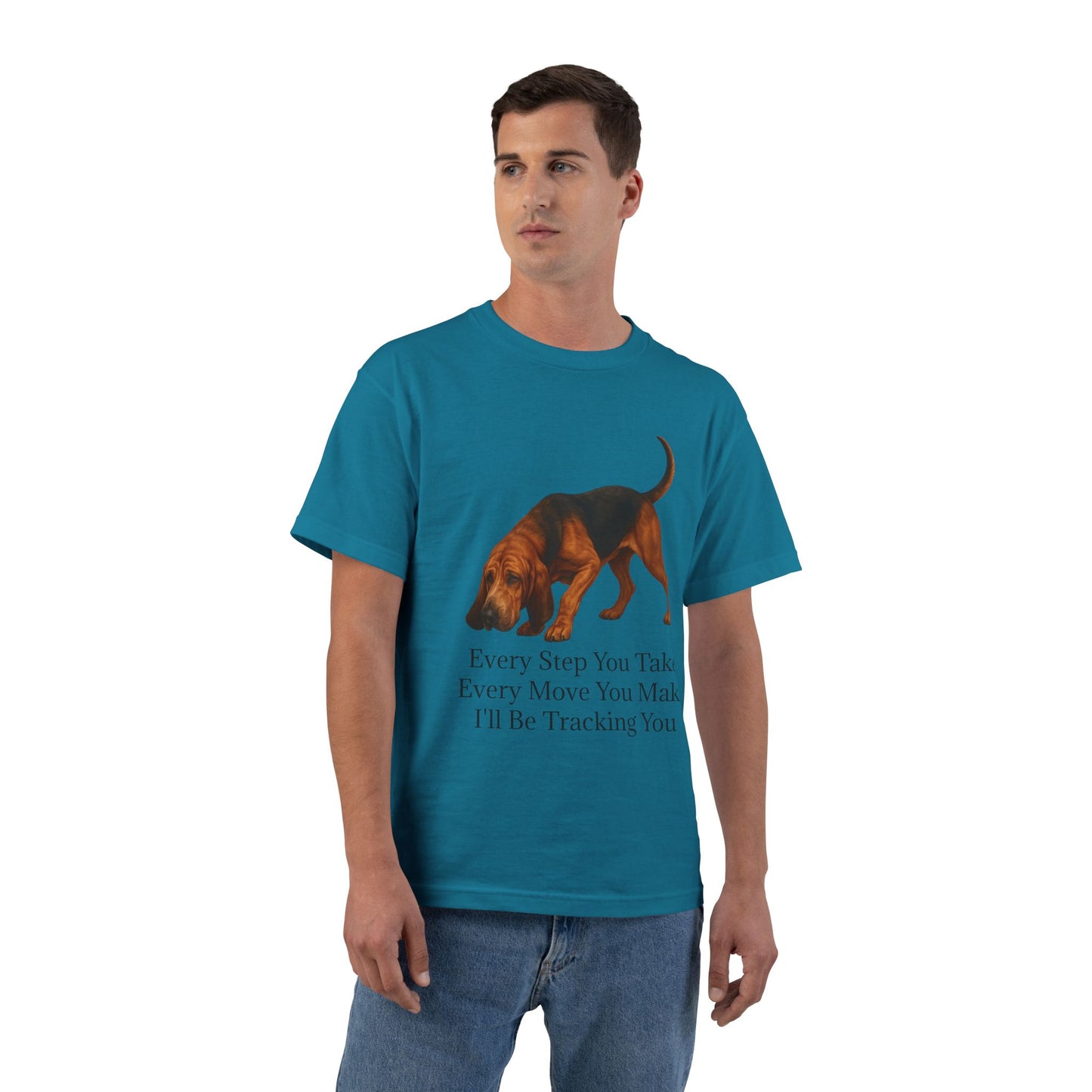 Tracking You Men's Short-Sleeve Crewneck Tee