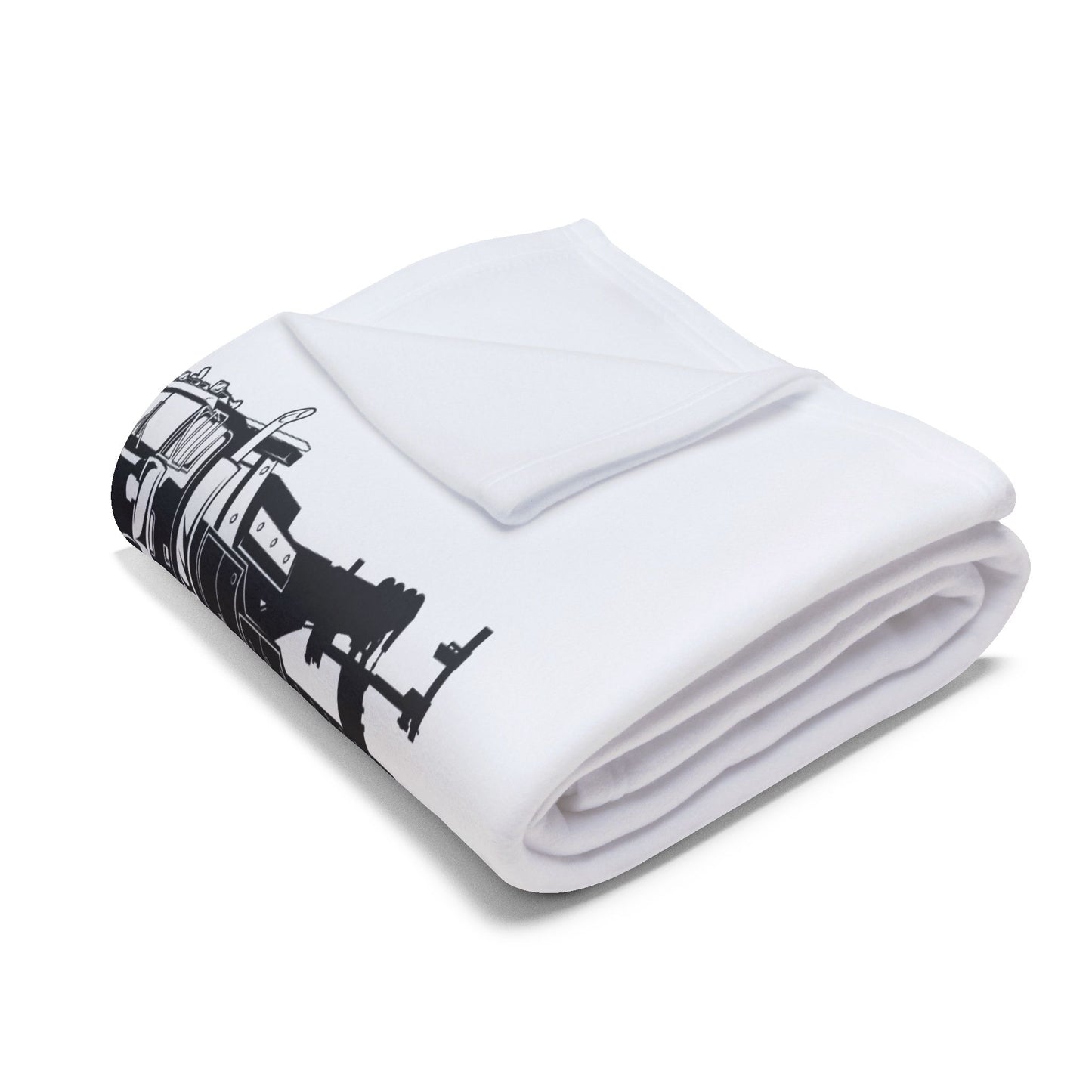 Legal H**ker Heavy Tow Truck Arctic Fleece Blanket