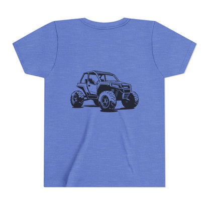 Off The Beaten Path Side By Side Youth Unisex Short Sleeve Crewneck Tee