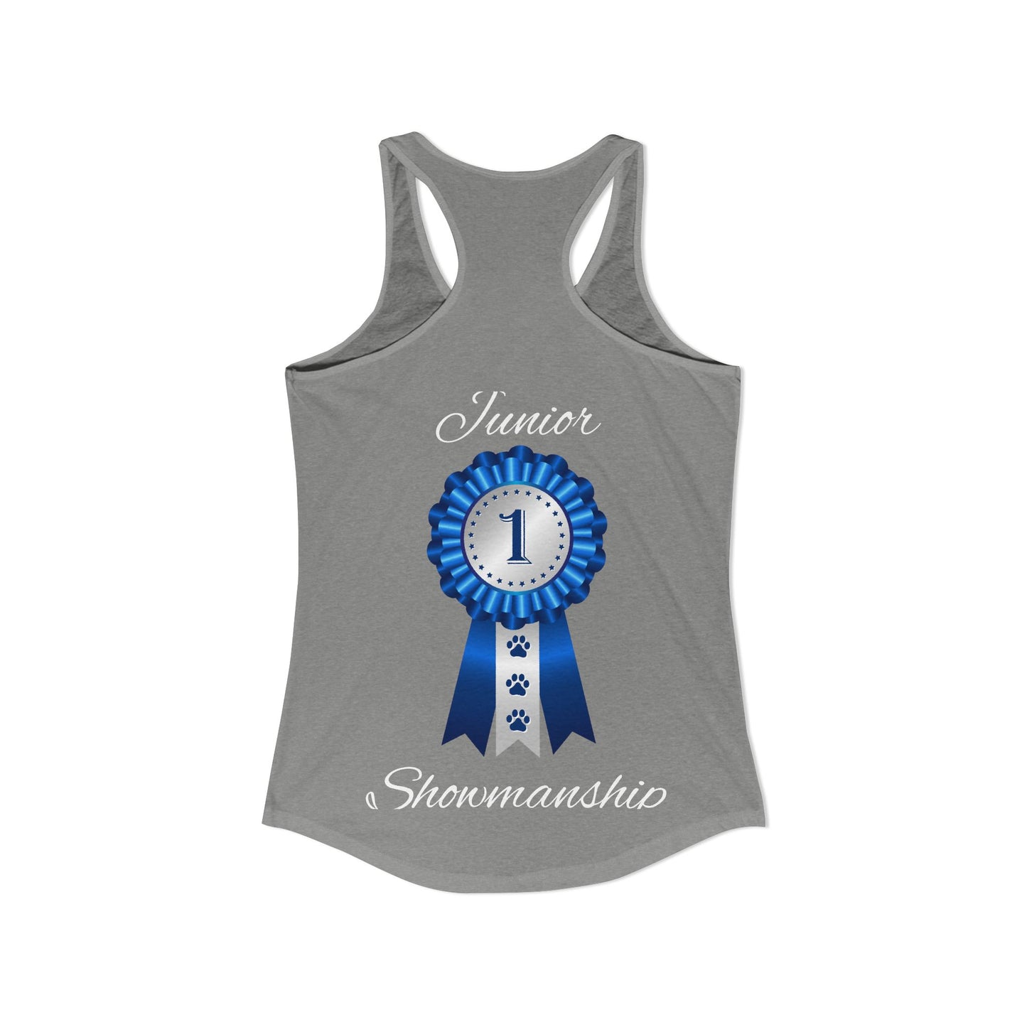Junior Showmanship Women's Racerback Tank