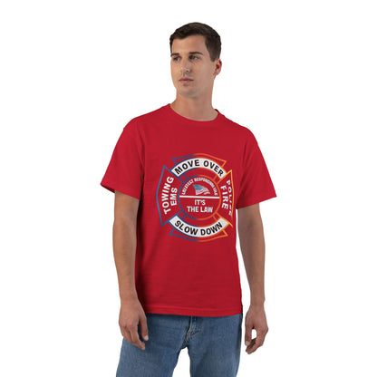 Let First Responders Live Men's Short-Sleeve Crewneck Tee