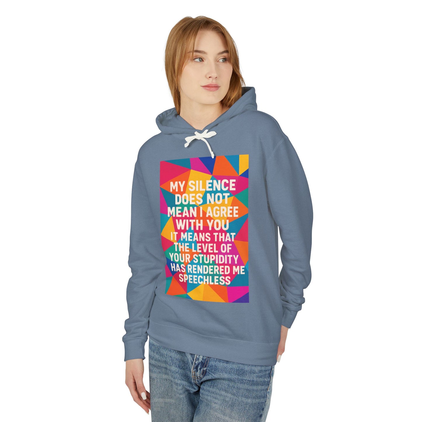 Speechless Unisex Lightweight Hoodie