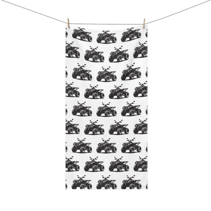 Off The Beaten Path Quad Mink-Cotton  Beach Towel