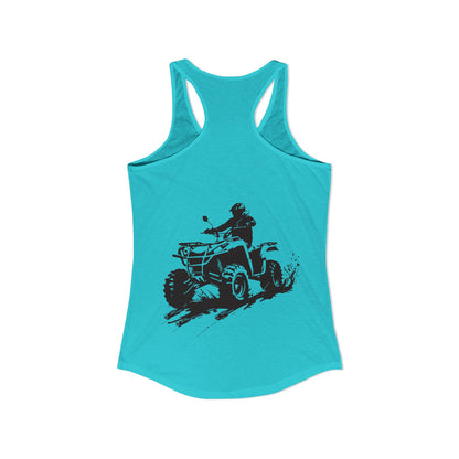 Slingin' Mud Quad Women's Racerback Tank